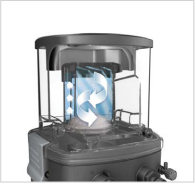 Integrated Skimmer Neck Washing system